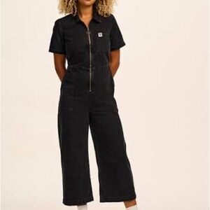 Lucy & Yak Black Zip Jumpsuit